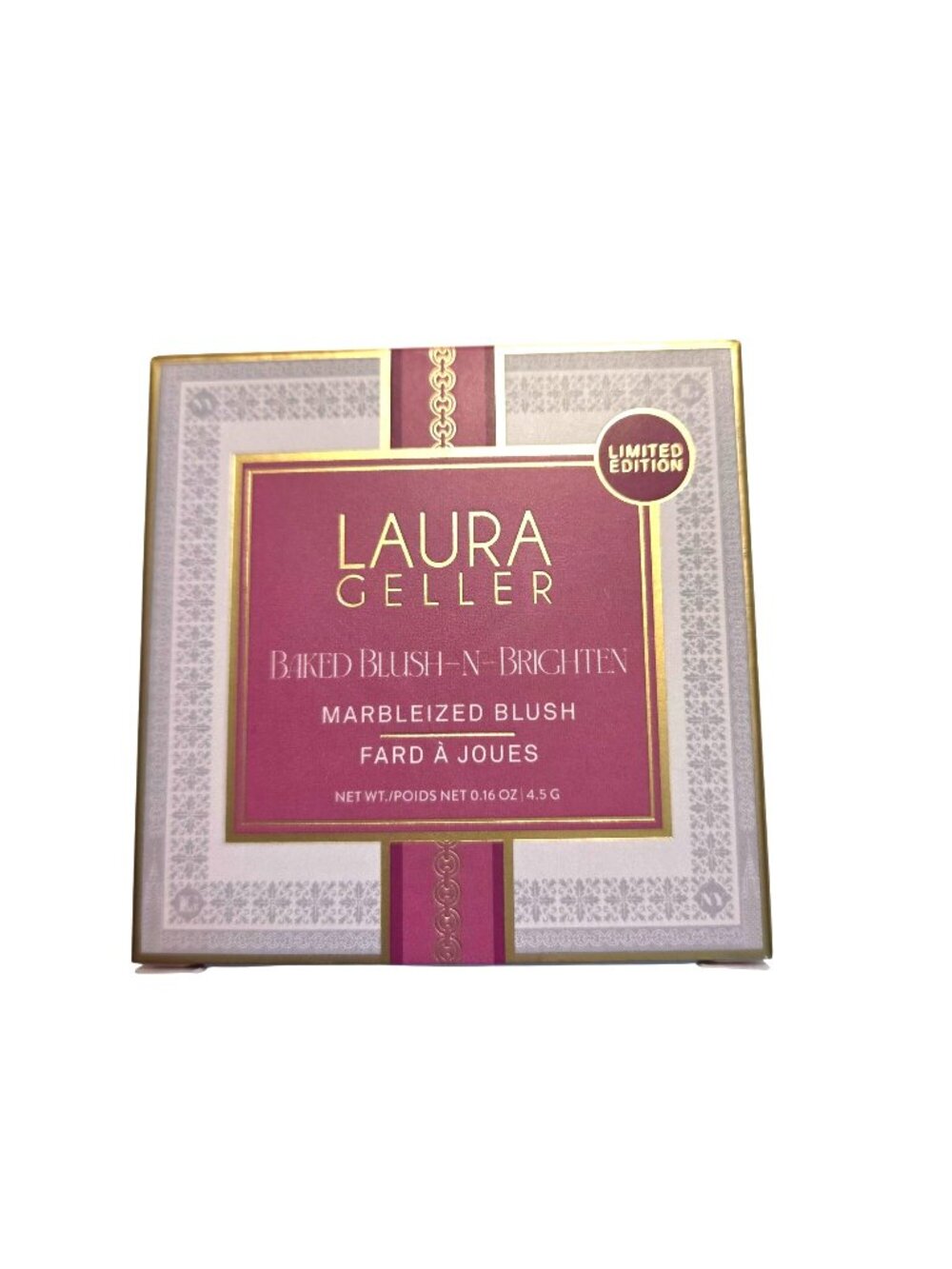Laura Geller Limited Edition Baked Blush-N-Brighten Marble Blush Skyline Sunset